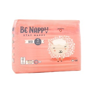 BE NAPPY, Windel Midi 4-9 Kg Gr. 3 Damen 44STK, BE NAPPY - Windel Midi 4-9 kg Gr. 3, 44STK