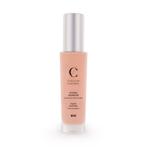 Couleur Caramel, Hydra Jeunesse Flüssig Foundation Damen N° - Beige rosa 30ml, Couleur Caramel Fluide Foundation Hydra Jeunesse Bio - Satiniertes Finish Nr. 22