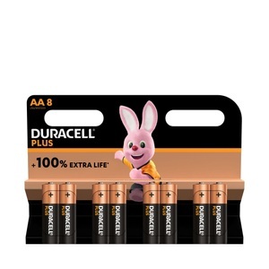 Duracell, Duracell Plus-AA K8 Mignon (AA)-Batterie Alkali-Mangan 1.5 V 8 St., Batterie AA DURACELL Plus Power 8 Stk.
