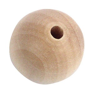 RICO Design, RICO DESIGN - Holzperlen Gebohrt 25 mm Nature, 15 Stück, Rico Design Holzperlen Gebohrt 25 mm Nature, 15 Stück