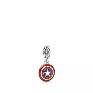 Pandora, Charm Damen Silber ONE SIZE, Pandora Marvel Avengers Anhänger Damen