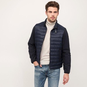 Bugatti, Jacke Herren Marine 48, bugatti Blouson, ohne Kapuze, mit Lasche am Stehkragen