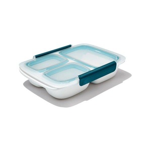 undefined, OXO - Lunchbox - Transparent, GG Prep Go Behälter mit Separationen 0.8l