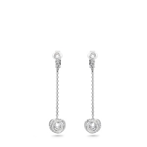 Swarovski, Ohrhänger Damen Silberfarben ONE SIZE, Swarovski Generation Ohrschmuck Damen