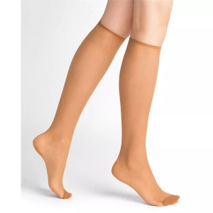 Bleu Foret, Kniestrumpf, 12 Den Damen Nude ONE SIZE, BLEU FORET - Kniestrumpf, 12 Den, für Damen, Nude One Size