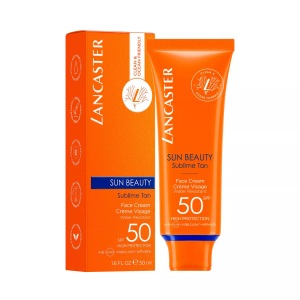 Lancaster, Sun Beauty Face Cream Spf50 Damen 50 ml, Lancaster Sun Care Lancaster Sun Care Sun Beauty Face Cream SPF50 sonnencreme 50.0 ml
