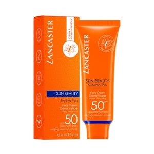 Lancaster, Sun Beauty Face Cream Spf50 Damen 50 ml, Lancaster Sun Care Lancaster Sun Care Sun Beauty Face Cream SPF50 sonnencreme 50.0 ml