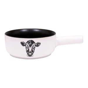 Kadastar, Käsefondue-Caquelon ''Kuh'' Ø 22cm, Kadastar Fondue-Caquelon Kuh E22 Weiss