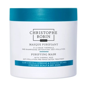 Christophe Robin, Masque Purifiant À La Boue Thermale Damen 250ml, Christophe Robin - Reinign. Maske Thermalschlamm, Purifying with Thermal Mud, 250 ml, Weiss
