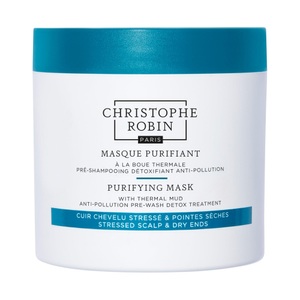 Christophe Robin, Masque Purifiant À La Boue Thermale Damen 250ml, Christophe Robin - Reinign. Maske Thermalschlamm, Purifying with Thermal Mud, 250 ml, Weiss