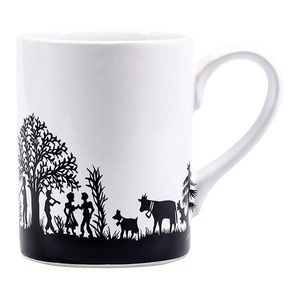 Kadastar, Tasse Tasse, Kadastar - Tasse, 400 ml, Schwarz/Weiss