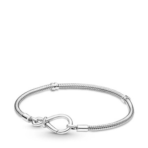 Pandora, Armband Damen Silber 18cm, Pandora Moments Armschmuck Damen