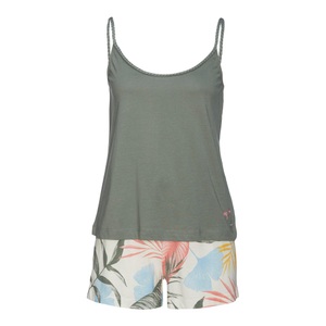Lascana, Shorts Damen Zweifarbig 32, Vivance Dreams Shorty, (2 tlg.), mit floralem Druck