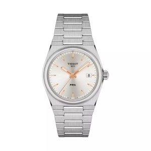 Tissot, Tissot T-Classic Uhren Unisex, Tissot - Analoguhr, Prx, 35mm, Silber