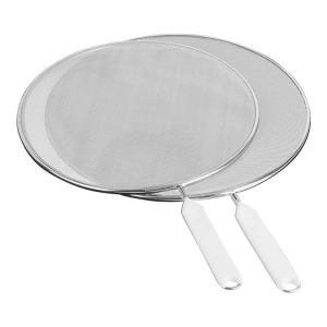 Metaltex, Pfannen-Spritzschutz Pfannen-Spritzschutz, Metaltex - Pfannen-Spritzschutz, Set, Chrom