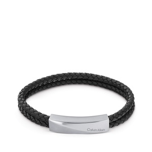 Calvin Klein, Calvin Klein Braided Bracelet Armschmuck Herren, Calvin Klein Lederarmband »Schmuck Edelstahl Armschmuck Lederarmband Wickelarmband«