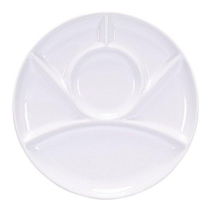 Kadastar, Fleischfondue-Teller Fleischfondue-Teller, Kadastar Fondueteller »Classic, 26 cm Weiss«