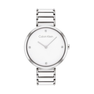 Calvin Klein, Calvin Klein MINIMALISTIC T BAR 36MM Uhren Damen, Calvin Klein Quarzuhr »Minimalistic T Bar 36 mm, 25200137«, Armbanduhr, Damenuhr, Mineralglas, Glaskristalle
