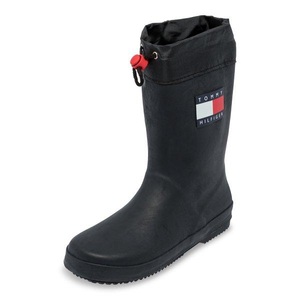 Tommy Hilfiger, Tommy Hilfiger Gummistiefel, mit Tunnelzug, 