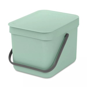 BRABANTIA, Abfalleimer Abfalleimer, Brabantia Biomülleimer »Sort & Go 6 l«, 1 Behälter