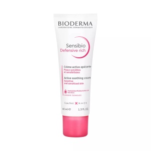 Bioderma, Sensibio Défensive Rich Beruhigende Und Feuchtigkeitsspendende Aktivcreme Unisex 40ml, BIODERMA Sensibio Defensive Rich (40ml)