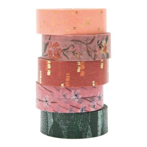 undefined, Tape Set, Nature Matters, Blumen FSC Mix, Washitape BLUMEN 5er-Set