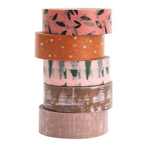 RICO Design, Washi Tape Washi Tape, Washitape STRUKTUR 5er-Set