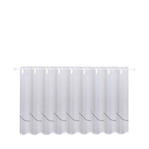 Gerster Collection, Scheibengardinen Bistro Stickrei Wave, 