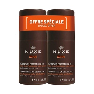 Nuxe, Men Duo Deodorant Mit 24h-schutz Herren 2X50ML, NUXE men Duo Déodorant protection 24H (2x50ml)
