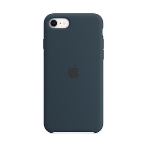 Apple, Apple iPhone SE Silicone Case - Abyss Blue Backcover Apple iPhone SE (3. Generation) Abyssblau, Silikon Case, Handyhülle