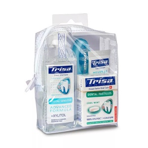TRISA, Trisa Travel Set (1 Stück), Trisa - Zahnpflege Set, Travel, Set