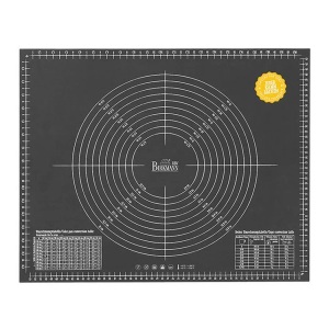 Birkmann, Birkmann Backmatte , 254305 , Kunststoff , 55 cm , 004075032701, BIRKMANN - Backmatte, 45X55CM, Grau