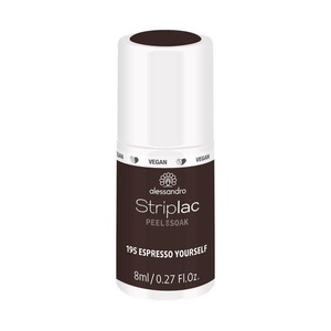 Alessandro, Striplac Peel or Soak - 195 Espresso Yourself, Alessandro Striplac Alessandro Striplac Peel or Soak uv_nagellack 8.0 ml