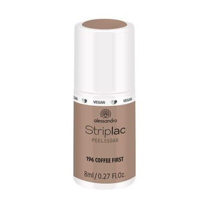 Alessandro, Striplac Peel or Soak - 196 Coffee First, Alessandro Striplac Alessandro Striplac Peel or Soak uv_nagellack 8.0 ml