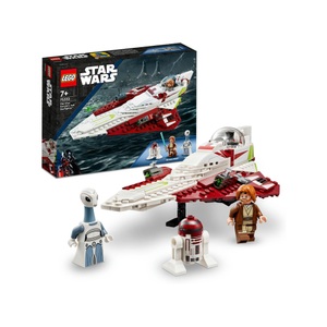 LEGO StarWars, 75333 LEGO® STAR WARS? Obi-Wan Kenobis Jedi Starfighter?, LEGO® Konstruktionsspielsteine »LEGO Star Wars Obi-Wan Kenobis«, (282 St.)