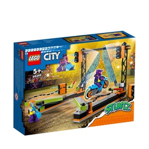 LEGO, 60340 City Stuntz Hindernis-Stuntchallenge, Konstruktionsspielzeug, LEGO® Konstruktionsspielsteine »Stuntz Hindernis-Stuntch«, (154 St.)