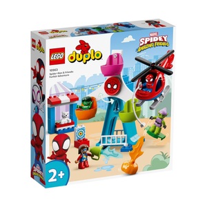 LEGO, 10963 DUPLO Marvel Spider-Man & Friends: Jahrmarktabenteuer, Konstruktionsspielzeug, LEGO® Spielbausteine »Spider-Man & Friend«, (41 St.)