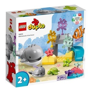 LEGO, 10972 DUPLO Wilde Tiere des Ozeans, Konstruktionsspielzeug, LEGO® Spielbausteine »Wilde Tiere des Ozeans«, (32 St.)