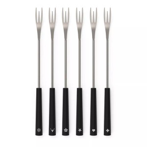Kisag, Universal-Fonduegabeln-Set Universal-Fonduegabeln-Set, Kisag - Universal-Fonduegabeln-Set, 26.5CM, Black
