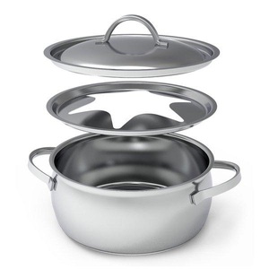 Kisag, Kisag Edelstahl Fonduetopf GSTAAD, Kisag Edelstahl Fonduetopf GSTAAD