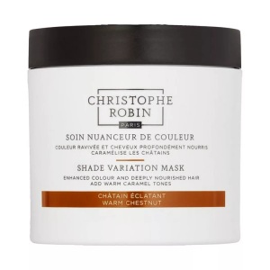 Christophe Robin, Haarmaske Damen 250ml, Soin nuanceur de couleur châtain éclatant