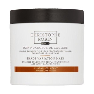 Christophe Robin, Haarmaske Damen 250ml, Soin nuanceur de couleur châtain éclatant