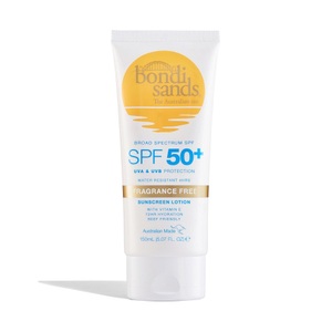 Bondi Sands, Bondi Sands Sonnenschutz Bondi Sands Sonnenschutz SPF 50+ Body Lotion Tube Fragrance Free sonnencreme 150.0 ml, BONDI SANDS SPF 50+ Body Sunscreen Lotion