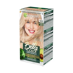Belle Color, Haarfarbe Damen . SEHR HELLES PERLGLANZBLOND, GARNIER Belle Color Naturals 9.12 Sehr helles Perlglanzblond (1 Stk)
