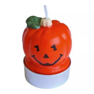 Amscan, 3 Kerzen Kürbisse Halloween Teelichter Multicolor, Amscan - 3 Kerzen Kürbisse Halloween Teelichter, Multicolor