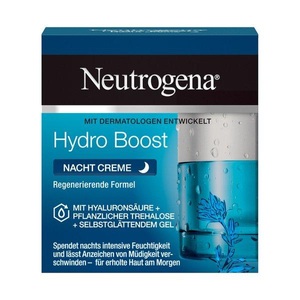 Neutrogena, Neutrogena Hydro Boost Nacht Crème (50 ml), Neutrogena Hydro Boost Nacht Crème Topf (50ml)