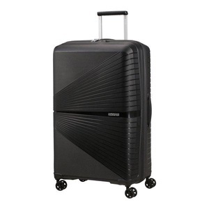 American Tourister, American Tourister - Koffer Spinner 77 cm / 110 L - Schwarz, American Tourister® Hartschalen-Trolley »AIRCONIC 77«, 4 Rollen, Reisekoffer Aufgabegepäck Koffer für Flugreisen TSA-Zahlenschloss