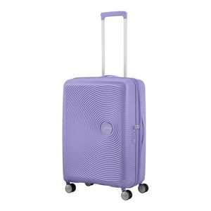 American Tourister, Hartschalenkoffer, Spinner Unisex Lavendel 67 CM, American Tourister® Hartschalen-Trolley »SOUNDBOX 67«, 4 Rollen, Koffer mittel gross Reisegepäck Volumenerweiterung TSA-Zahlenschloss