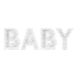 Ginger Ray, Ballonmosaik Baby Multicolor, Ginger Ray - Ballonmosaik Baby, Multicolor