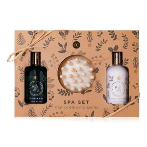 accentra, Badeset Winter Spa In Geschenkbox Unisex Set, ROOST Badeset 6056592 Winter Spa